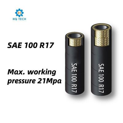 SAE 100 R17 Υψηλή θερμοκρασία Συμπίεση Μέγιστη εργασιακή πίεση 21MPa Υδραυλικό λάστιχο