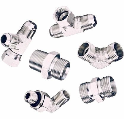 Bsp Jic NPT Thread Standard Hydraulic Hose Fitting Κατάλληλο για διάφορες εφαρμογές