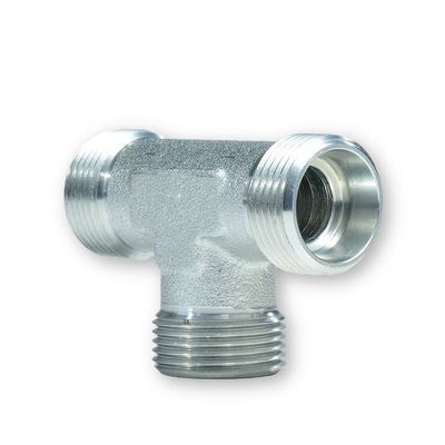 6000 Psi NPT Άντρας Swagelok Δαγκωμός Τύπος σωλήνες Εγκατασκευές Ίση Tee για συστήματα υψηλής πίεσης