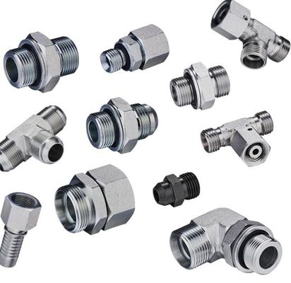 OEM DIN σωλήνες Bsp Thread Stud Ends με O-ring σφράγιση 1cg υδραυλικός προσαρμογός