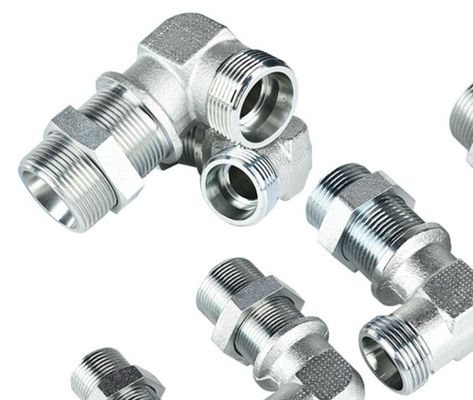 Μετρική 4n NPT Plug 7n9 Υδραυλική γυναικεία σωλήνες προσαρμοστή για γαλβανισμένο φύλλο
