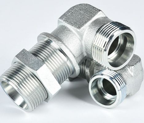 Μετρική 4n NPT Plug 7n9 Υδραυλική γυναικεία σωλήνες προσαρμοστή για γαλβανισμένο φύλλο