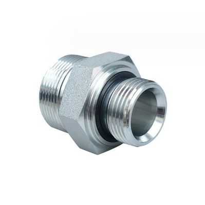 1CM-WD 1DM-WD Ανθρακώδης χάλυβας προσαρμογής μετρικού νήματος με υδραυλικό προσαρμογέα αιχμαλωσίας σφραγίδας