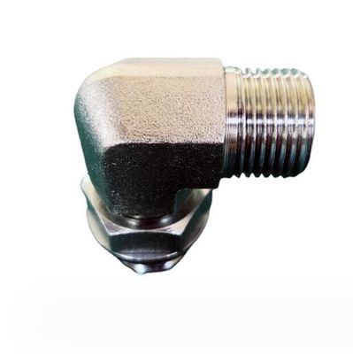 Μακρά διάρκεια ζωής 90 μοίρες αγκώνα Bsp Thread Stud Τελειών υδραυλικών σωλήνων Fitting DIN Standard