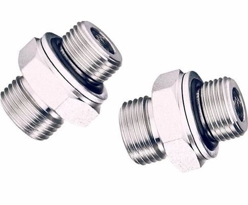 Σωλήνες OEM DIN Μετρική Γυναίκα 24 μοίρες Κωνικό O-ring Σφραγίδα με έξαγωνο τύπου κεφαλή