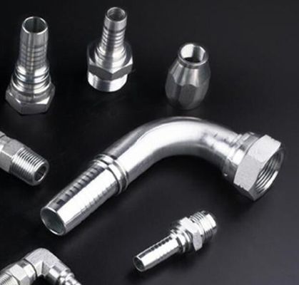 Μετρικά Jic/Bsp/BSPT/NPT/Orfs/SAE Γυναικεία αρσενικά υδραυλικά εξαρτήματα σωλήνων από ανοξείδωτο χάλυβα