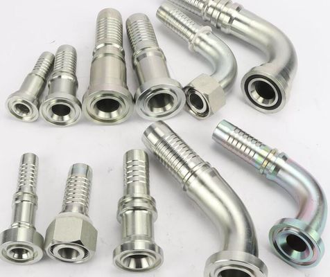 Μετρική 24 μοίρες κώνος O-ring H. T. ISO 12151-2 20511 Τερματικό υδραυλικού σωλήνα προσαρμογής