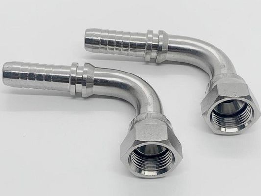 JIC 74 Σφραγίδα 90 Κεφαλάκι Κεφαλάκι SUS304/SUS316L Υδραυλικά εξαρτήματα σωλήνων συρρίκνωσης από ανοξείδωτο χάλυβα