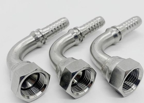 JIC 74 Σφραγίδα 90 Κεφαλάκι Κεφαλάκι SUS304/SUS316L Υδραυλικά εξαρτήματα σωλήνων συρρίκνωσης από ανοξείδωτο χάλυβα