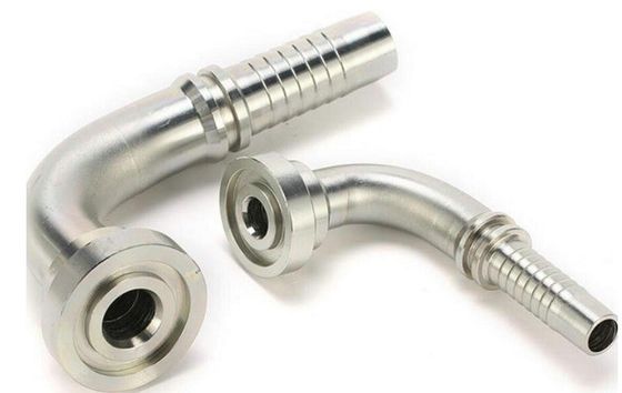 Ζυγισμένο φύλλο 90 βαθμών Αγκώνα SAE Φλάντζ 6000 Psi Υδραυλικά σωλήνες σωλήνα σύνδεση τοποθέτηση