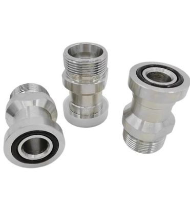 Στρογγυλή κεφαλή 300psi Μετρική φλάνσα εξωτερικό νήμα υδραυλική μεταβατική σωλήνα τοποθέτηση